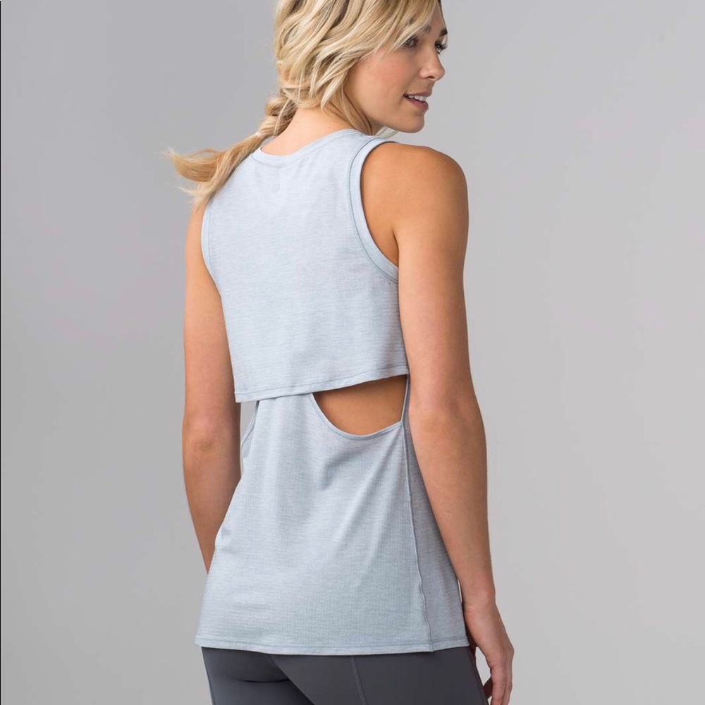 Lululemon Pushing Limits Muscle Tank Size 10